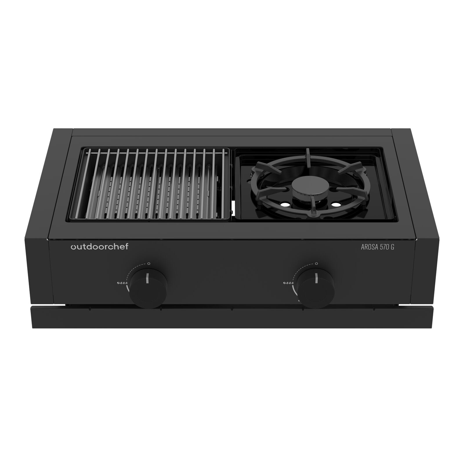 Outdoorchef Built-in Grill Arosa 570 G H 30 mbar Gas BBQ Black