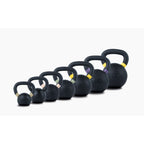 TRX Kettlebell 36 kg, gummibelagt Kettlebells Sort