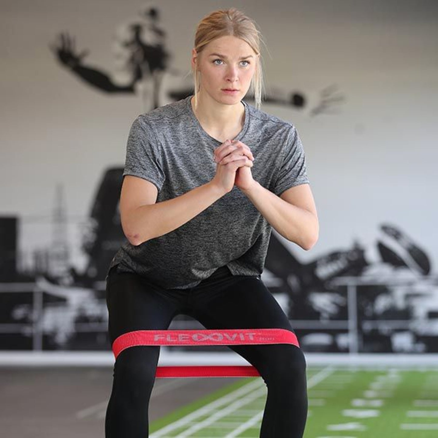 FLEXVIT Retail MINI "PREHAB" Let Powerband Rød Elastisk Minibånd Rød