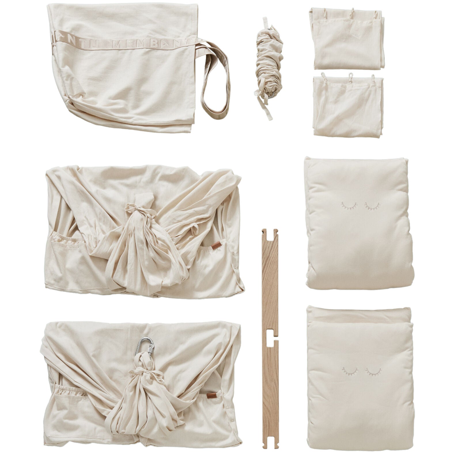 Membantu Premium Ekologisk Tvillinghängmatta Nature