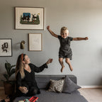 By KlipKlap KK 3 Fold XL 200 cm Sininen Harmaa ja Harmaa