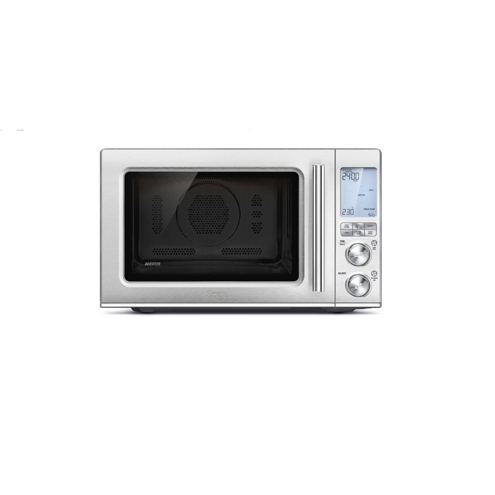 Sage SMO 870 BSS 3 IN 1 Microwave Oven Microwave and combioven Brushed Steel