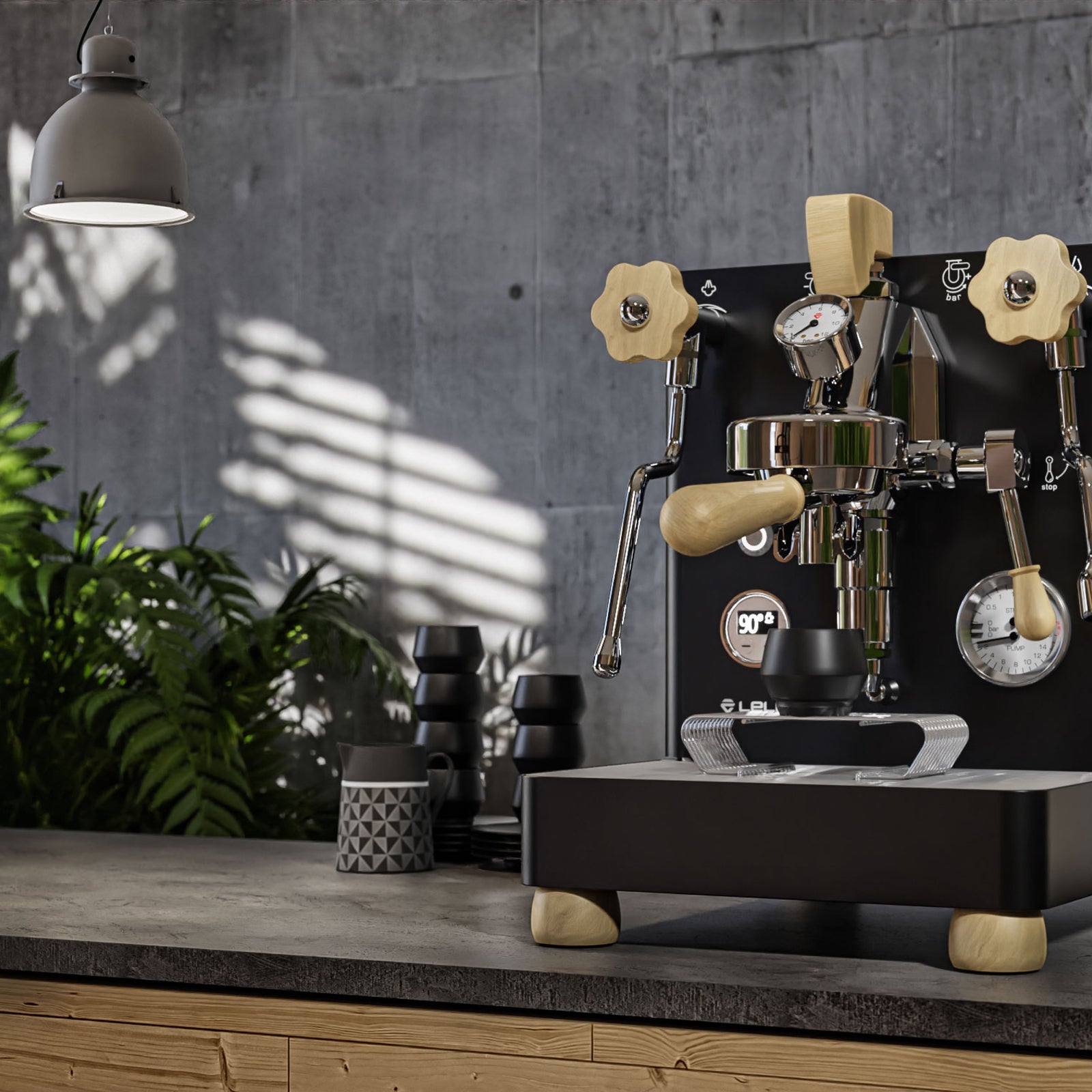 Lelit Bianca - PL162T-EUCB Espressomaskine Sort