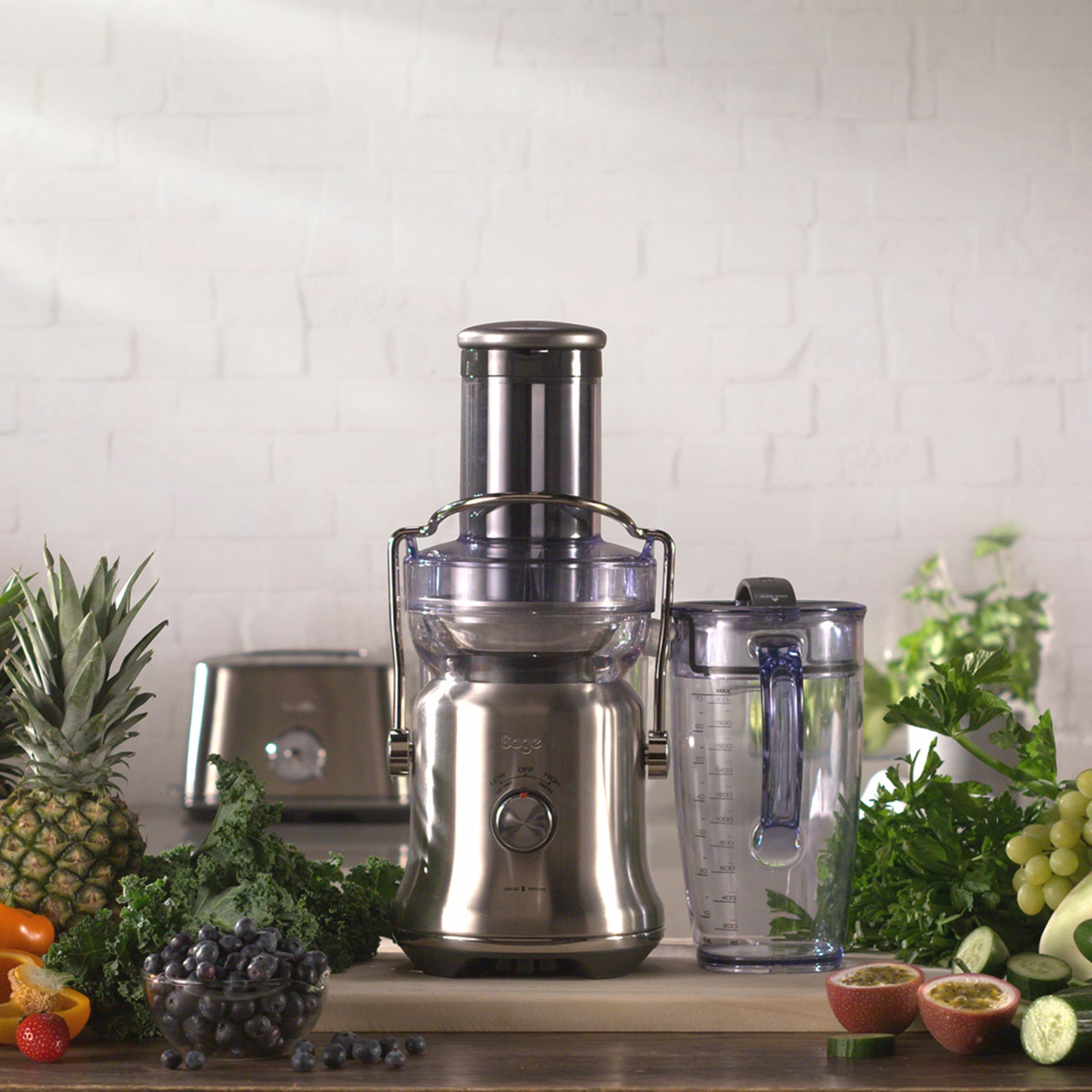 Sage SJE 530 BSS Nutri Plus Juicer Brushed steel