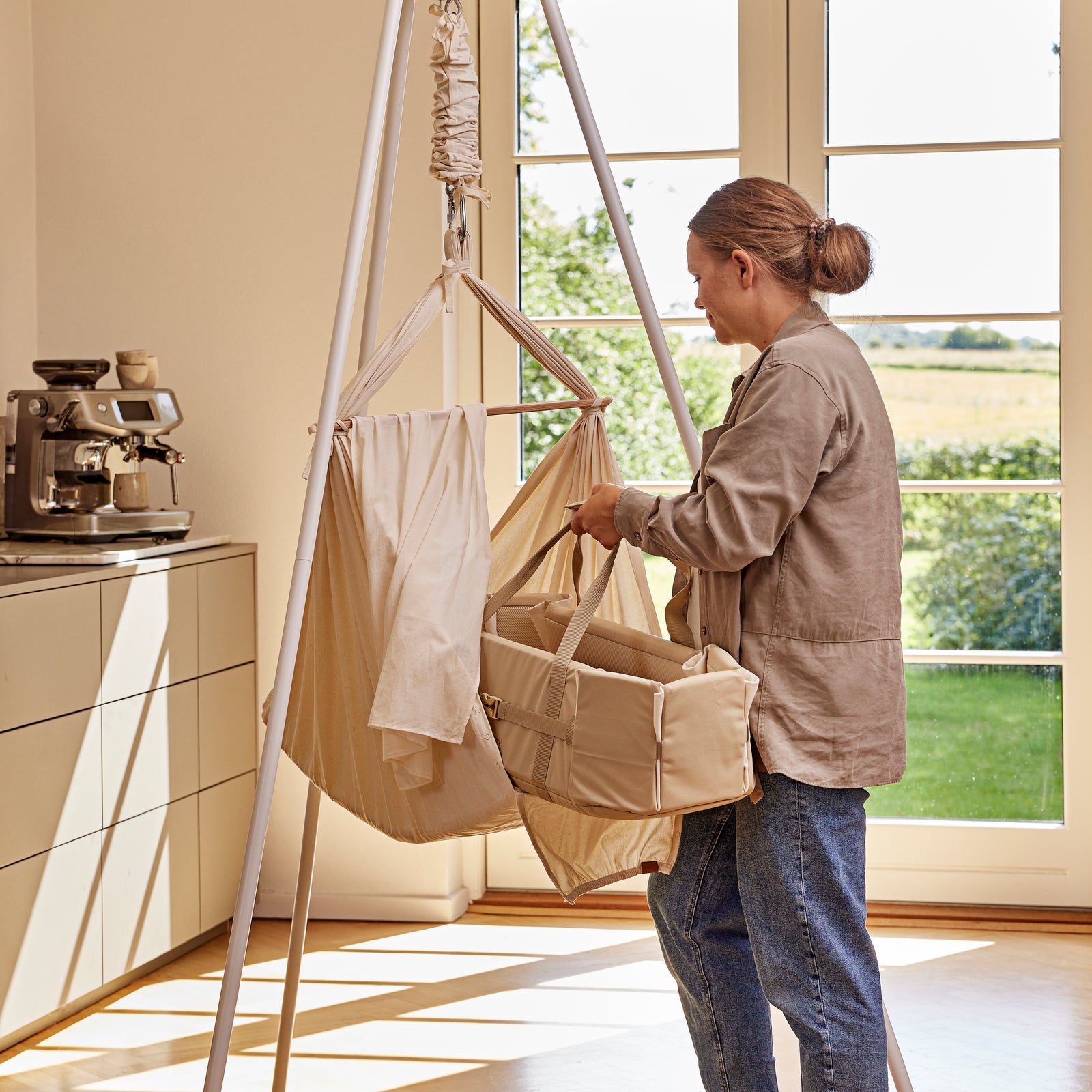 Membantu Baby Carrycot Nature