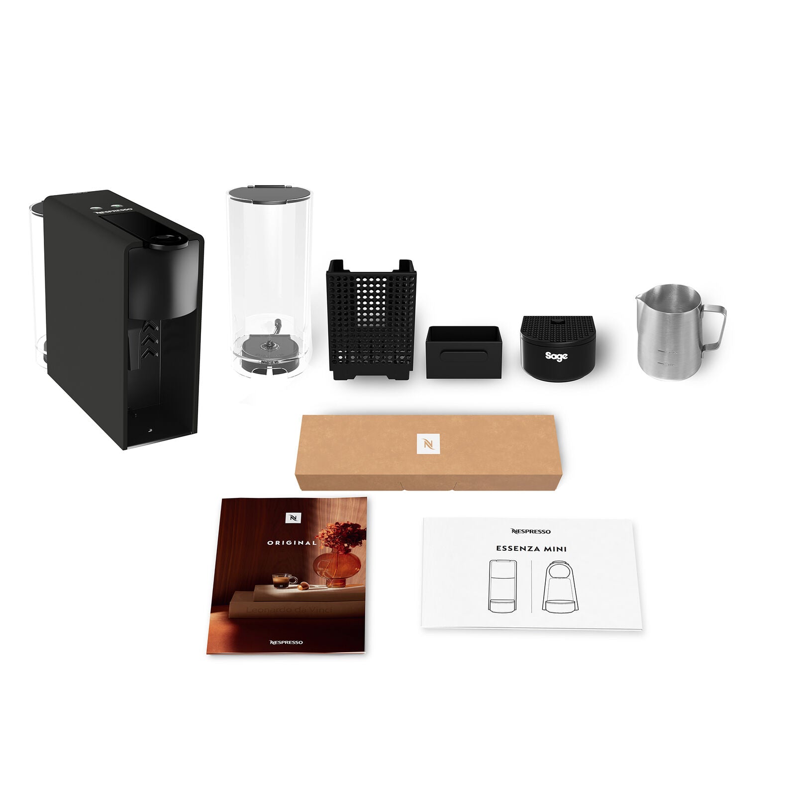 SEC 220 BLK Nespresso Essenza Mini - Black