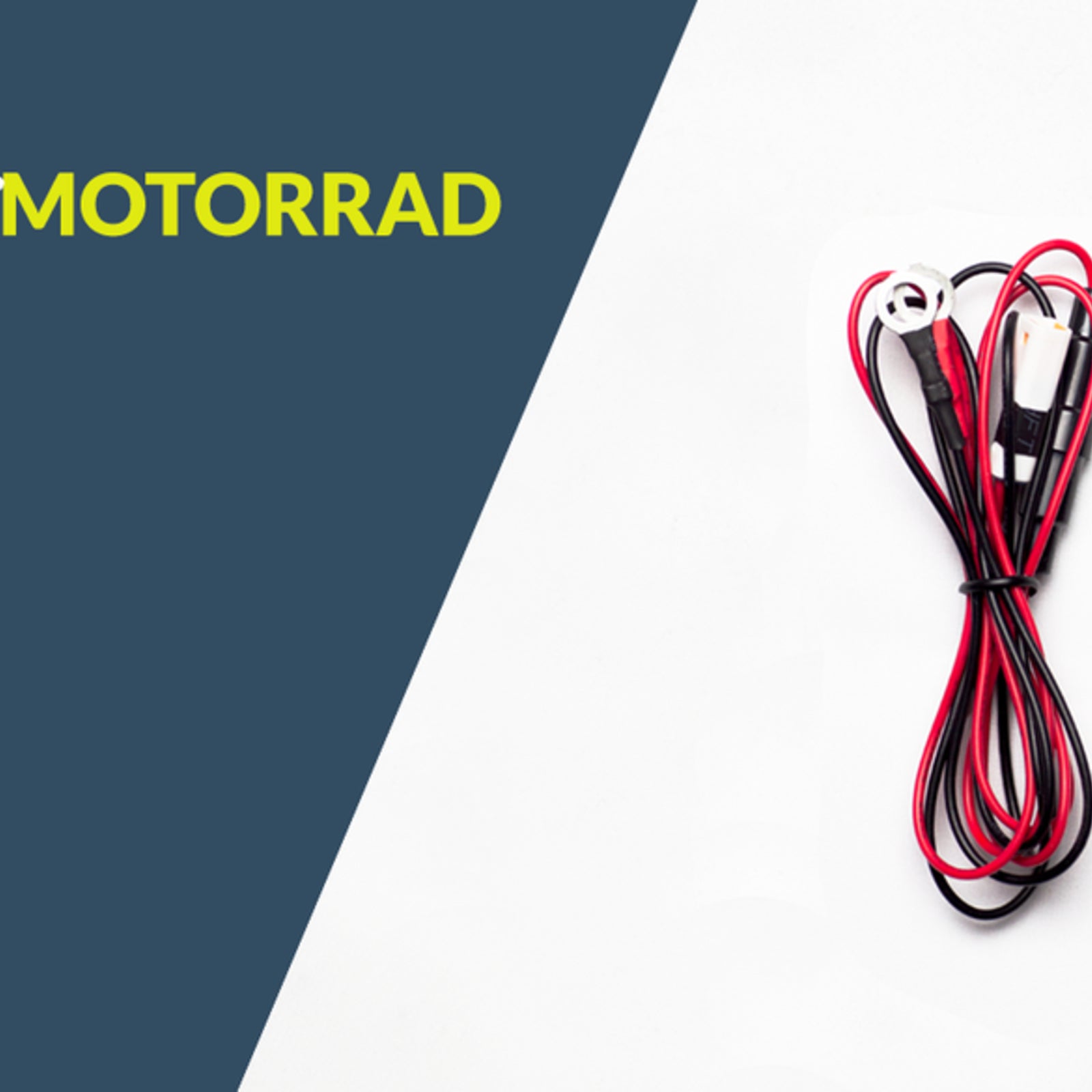 Powunity BikeTrax Connection Cable Motor Bike  Black