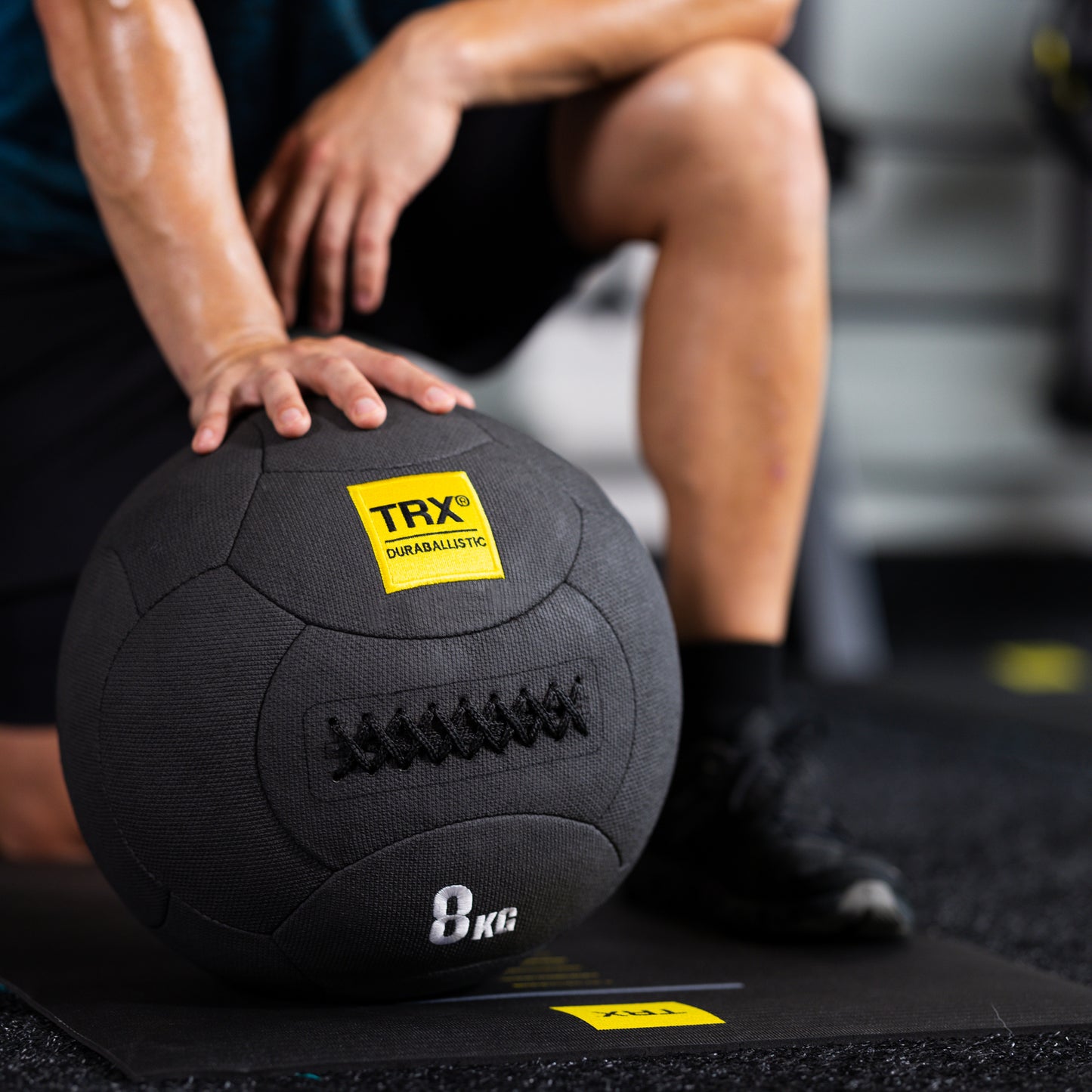 TRX Medicine Ball Duraballistic, 25 cm, 10 kg Medicine ball Black