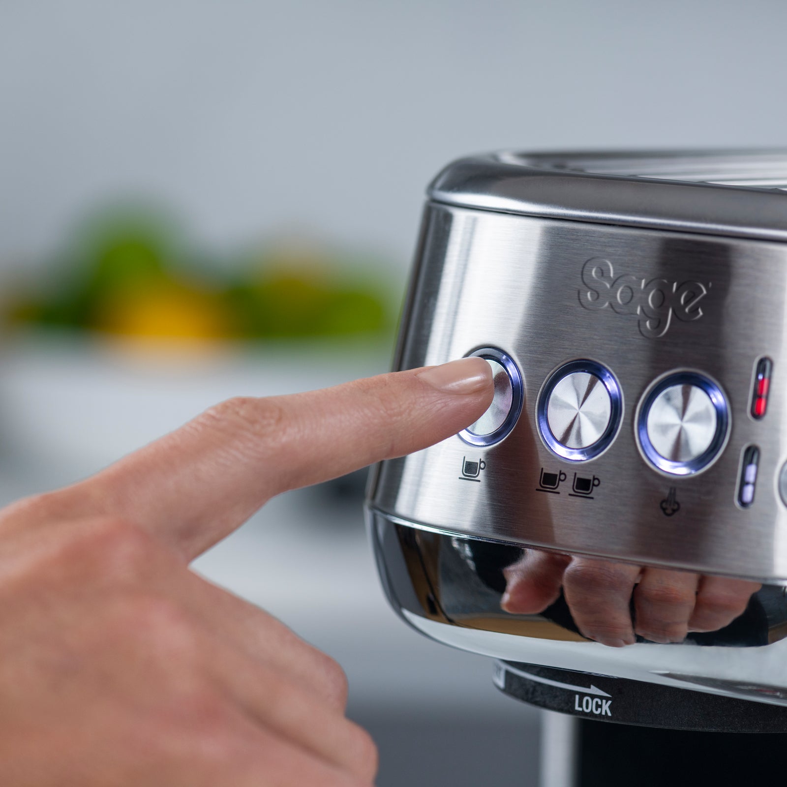 Sage SES 500 BTR Espressomaskine Sort Trøffel
