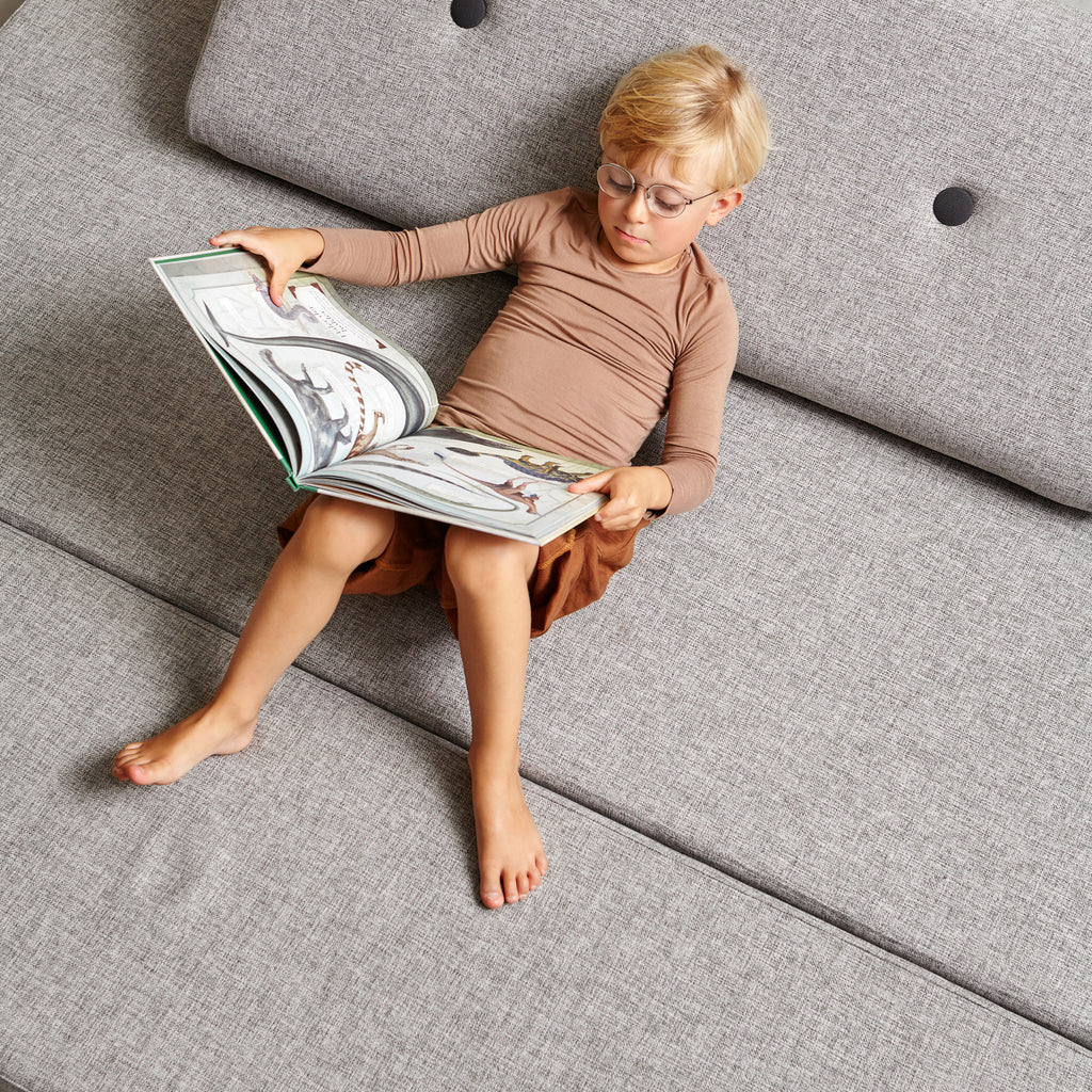 By KlipKlap KK 3 Fold 180 cm Multi Grå med Grå