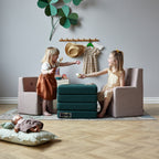 By KlipKlap KK 4 Fold Syvänvihreä vaaleanvihreällä