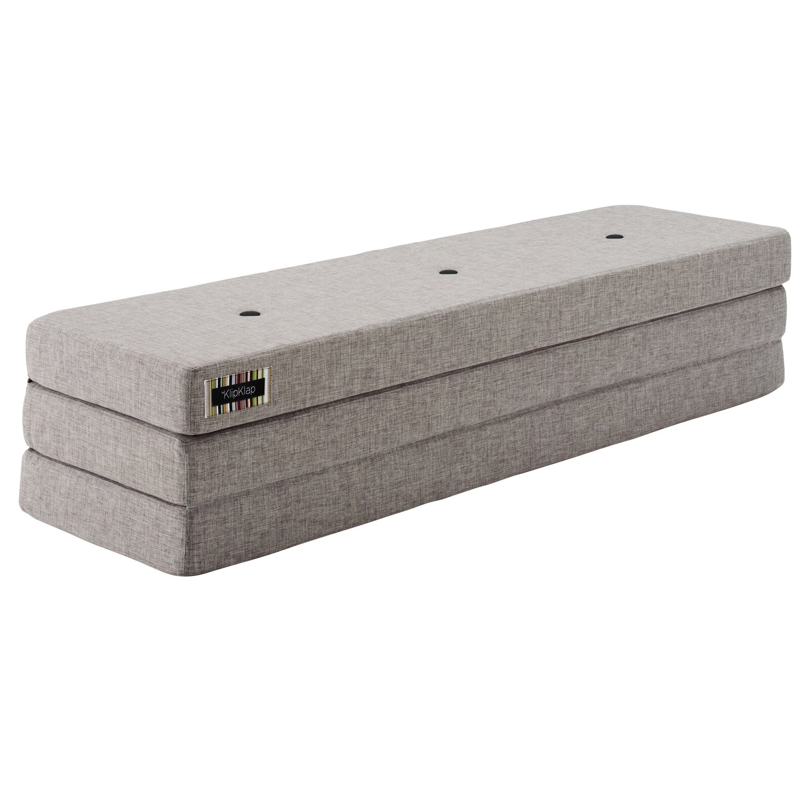 By KlipKlap KK 3 Fold XL 200 cm Multi Grey w. Grey