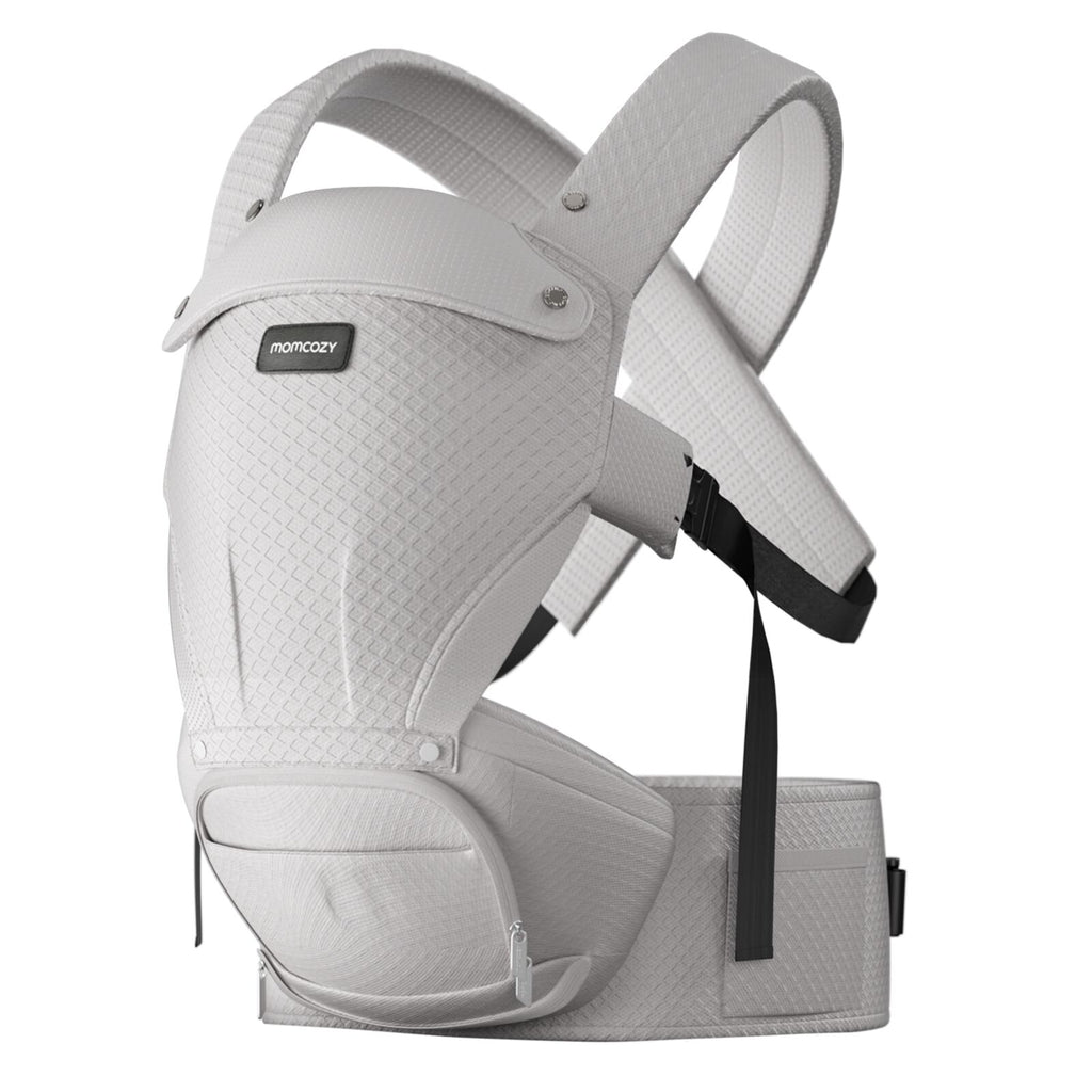 Momcozy Bæresele Air Mesh Hoftebærer Grå