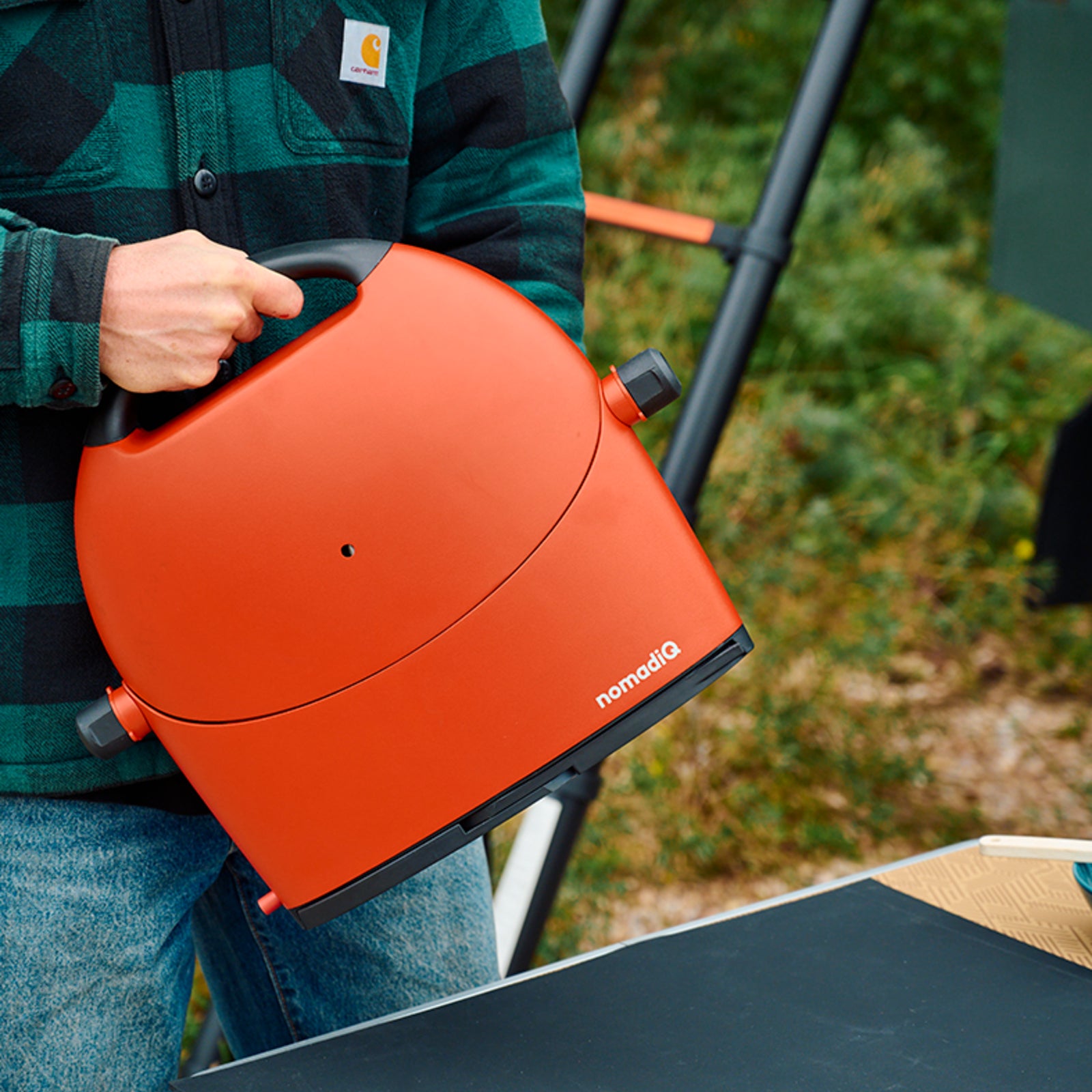 NomadiQ Transportable BBQ 3.0 Gas BBQ Terra Red