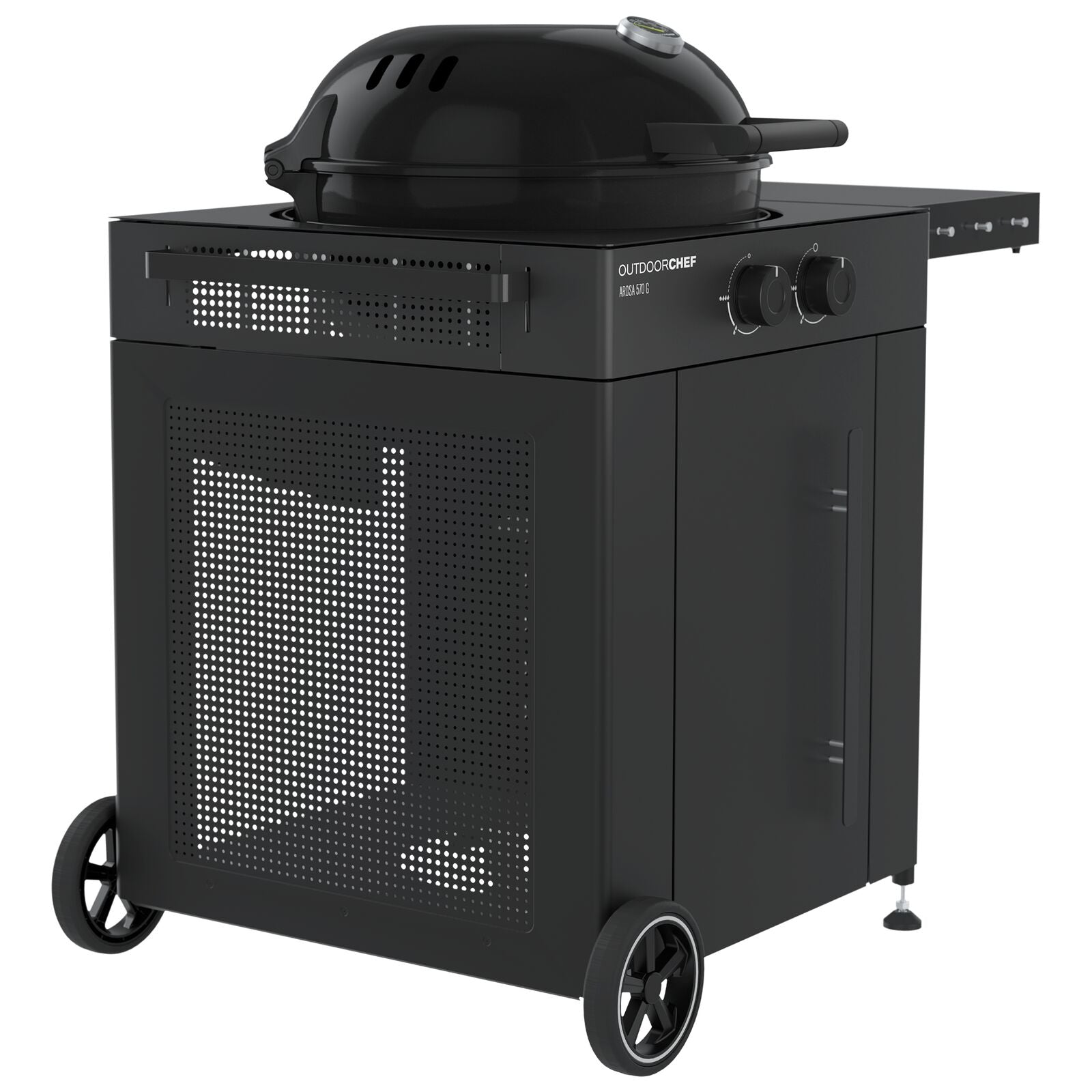 Outdoorchef AROSA 570 G EVO PLUS BLACK 30MBAR Gas BBQ Black