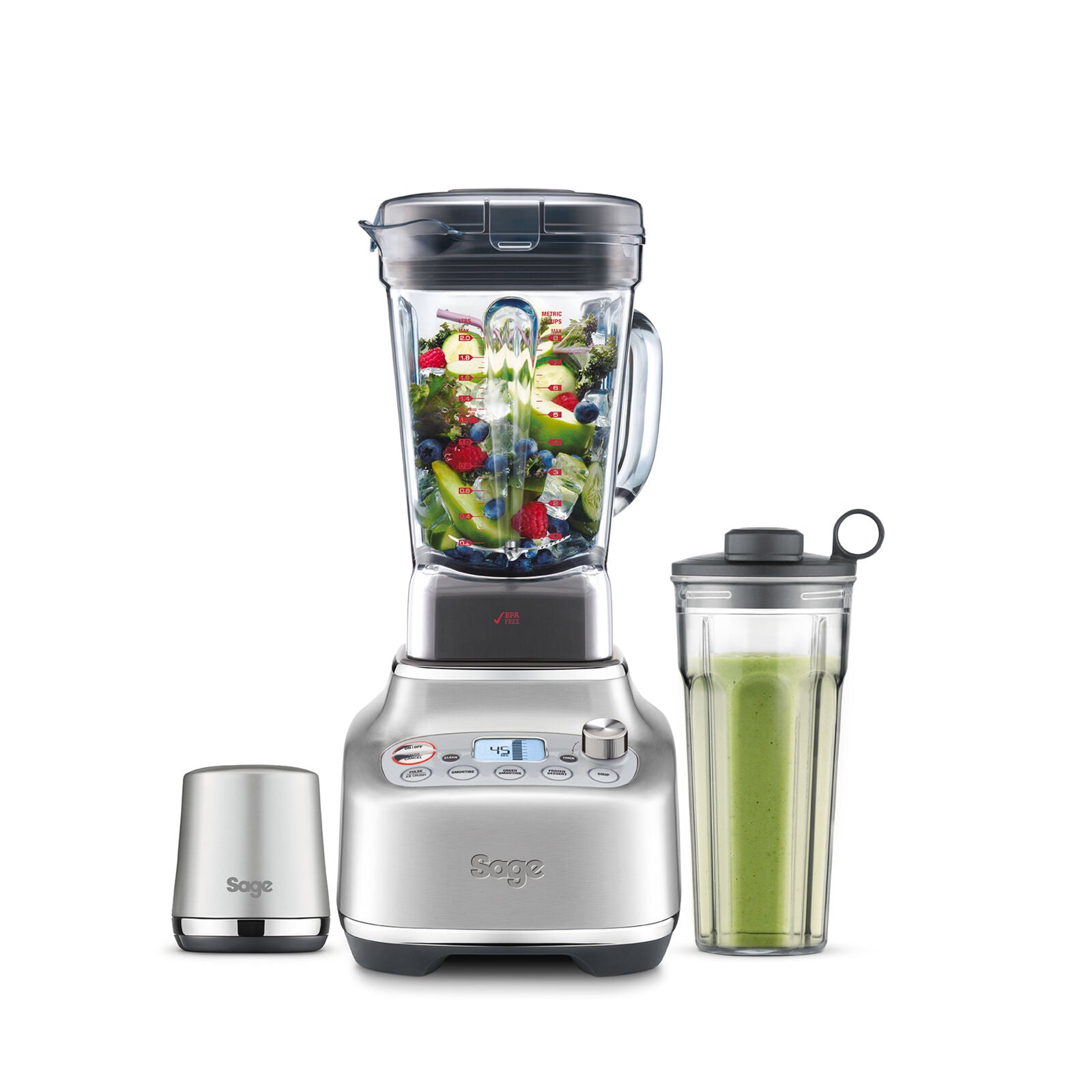 Sage SBL 920 BSS Blender Brushed steel