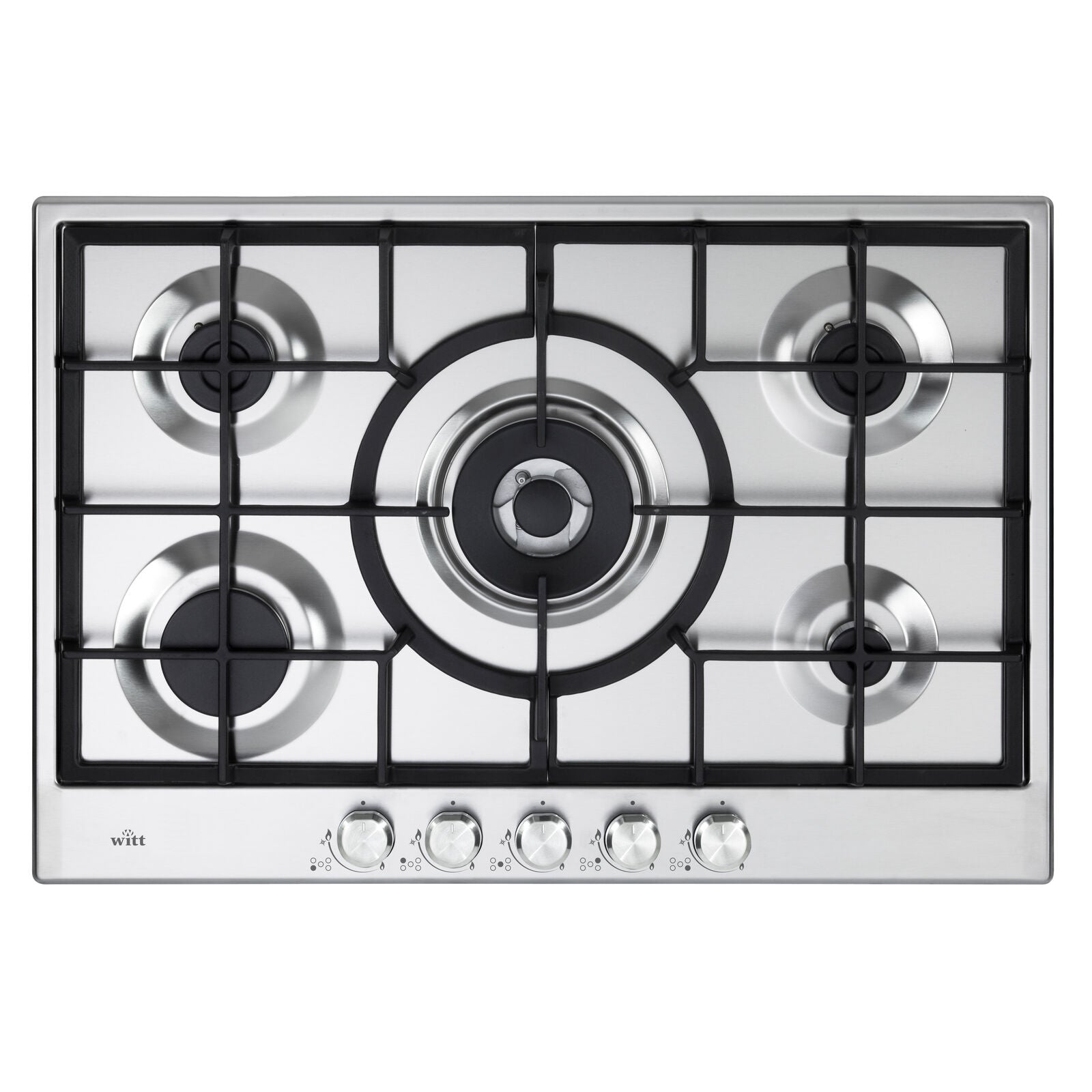 Witt WGH 755 BG  Gas hob Stainless Steel
