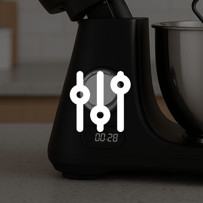 Præcis styring med 7 hastighedstrin