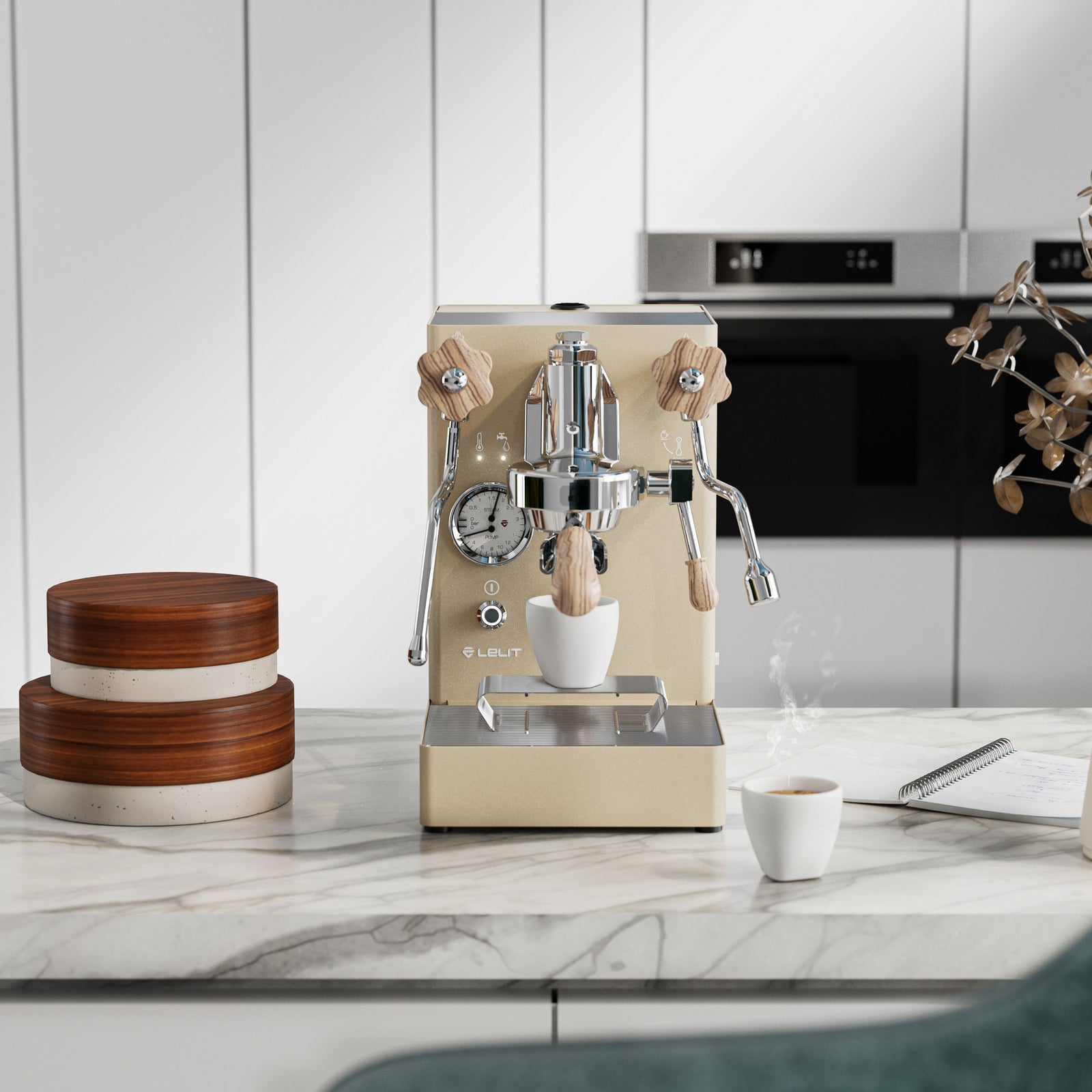 Lelit Marax Espressomaskine Guld