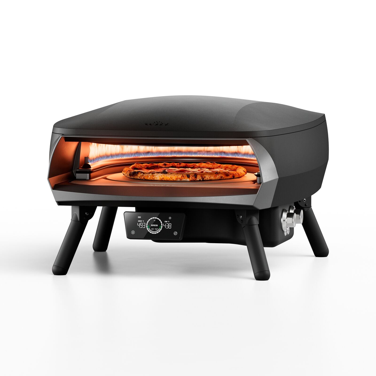 Witt ETNA Rotante Control 16" EU Pizza oven Black