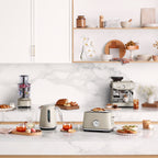Sage SES876ALM Barista Express Impress Espressomaskine Mandel Nougat