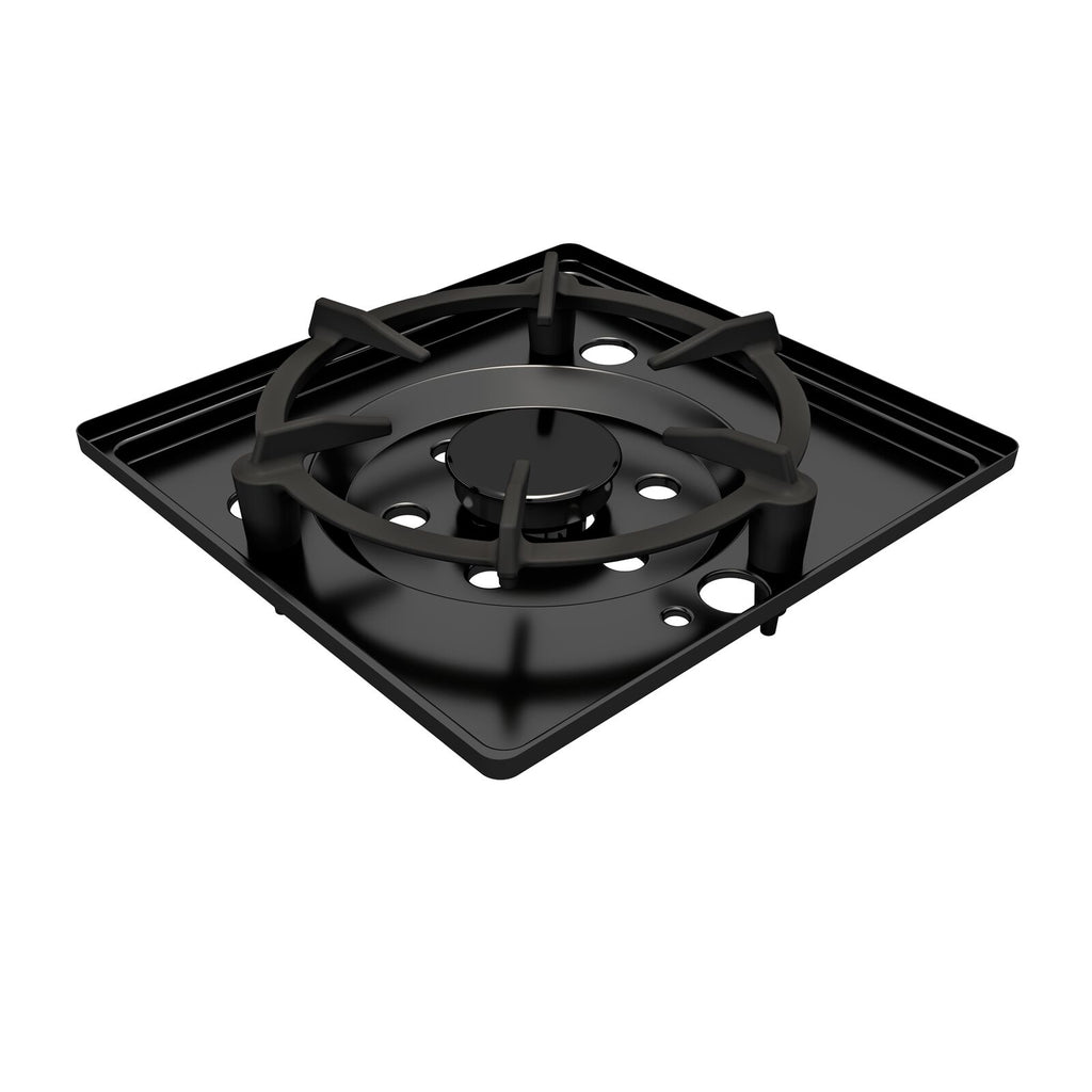 Outdoorchef COOKING ZONE KIT PLUS 30MBAR, DAVOS Gas BBQ Black
