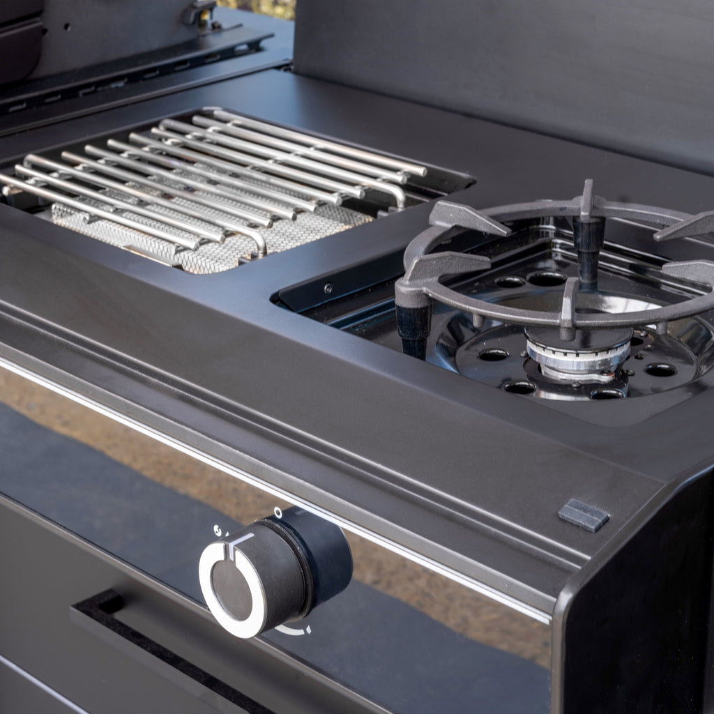 Outdoorchef KITCHEN HEAT X-515/245 30MB HPL Gas BBQ Black