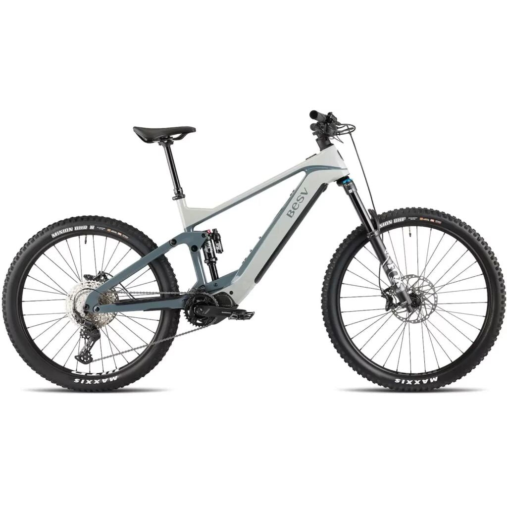 BESV TCE 1.5 MY23 FS-Step Over 430 Medium el-MTB Bright And Dark Slate Grey