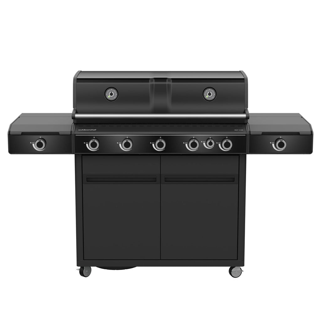 Outdoorchef BBQ STATION HEAT X-545 30MBAR Gas BBQ Black