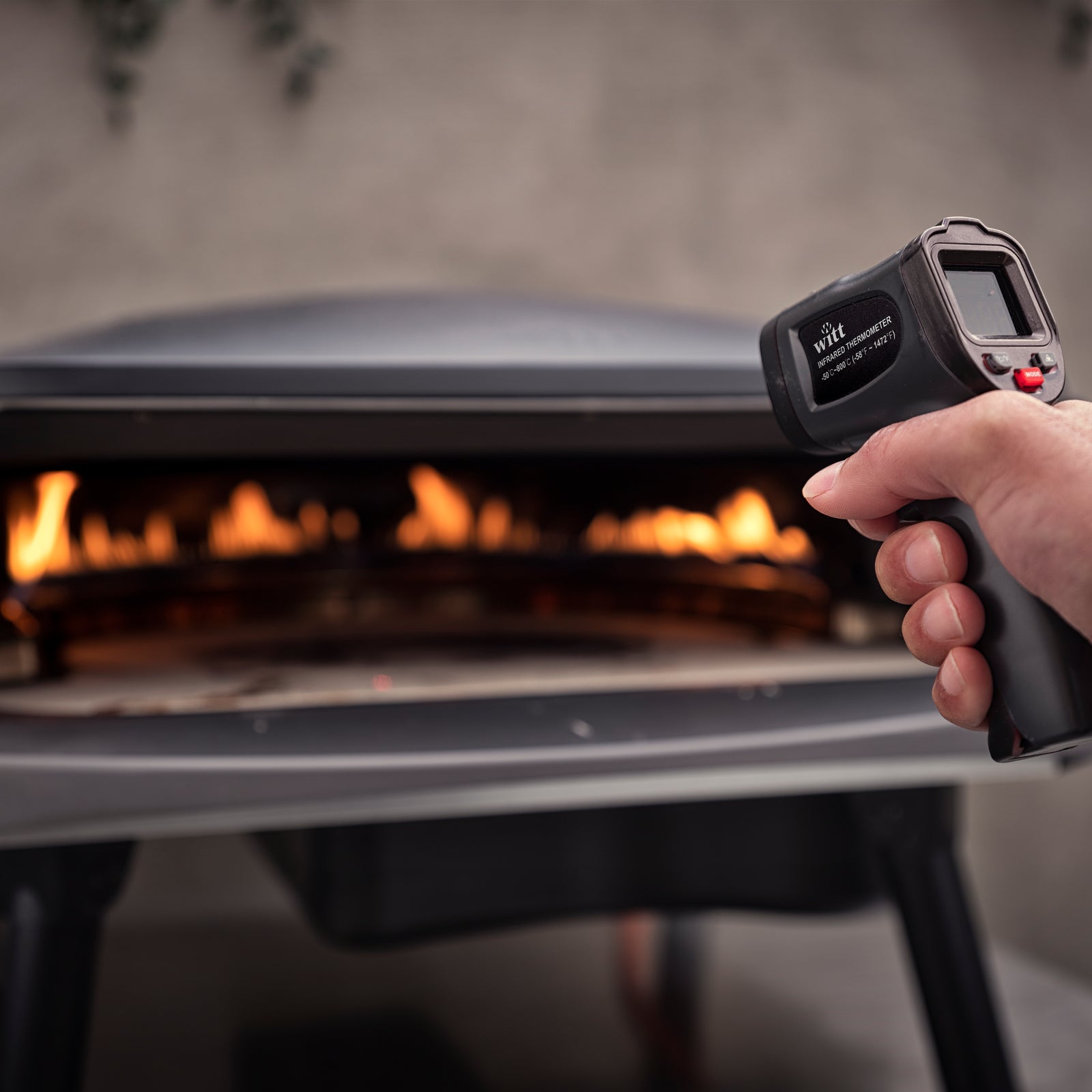Witt Pizza Infrared Temperature Gun Black