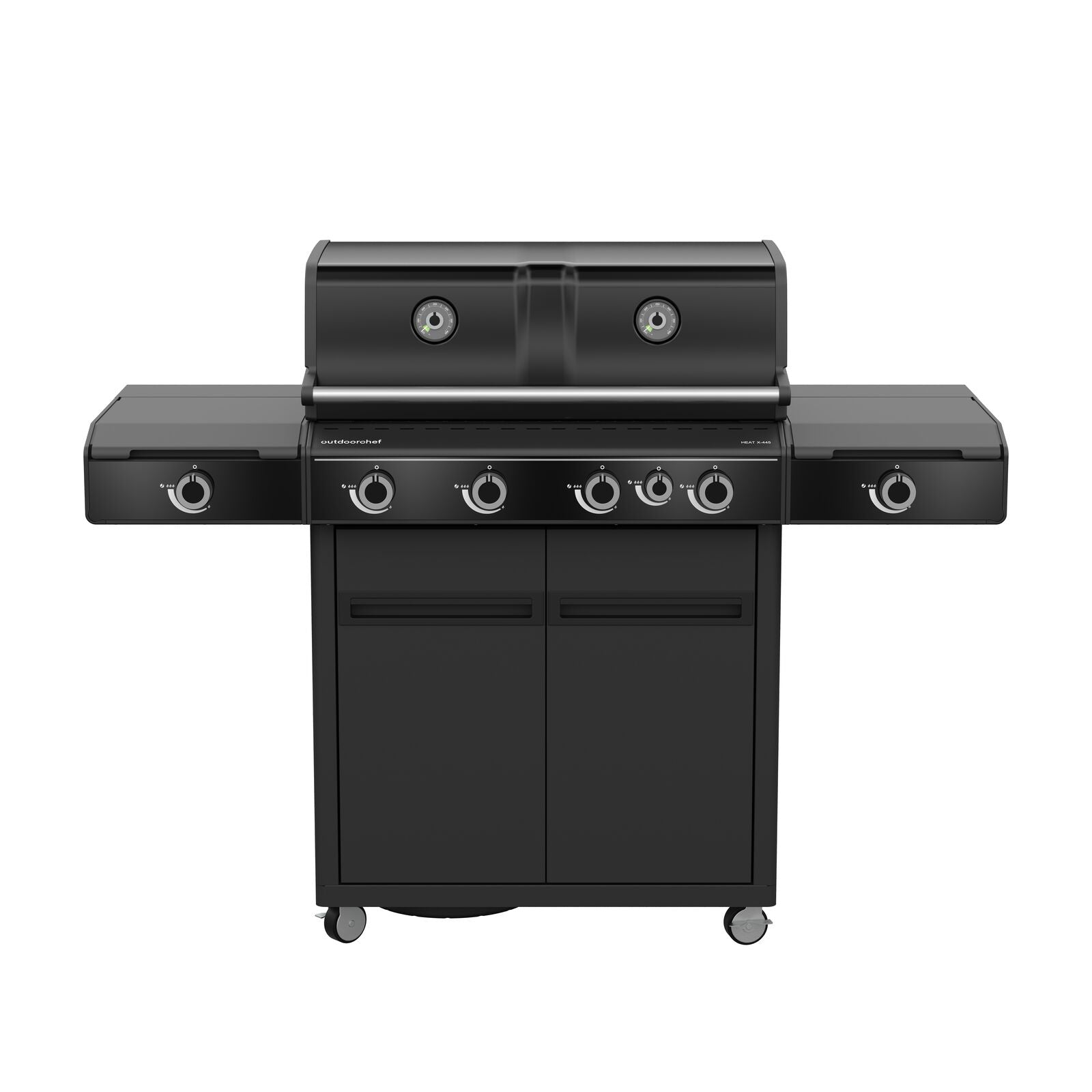 Outdoorchef BBQ station heat X-445 30MBAR UK Gas BBQ Black