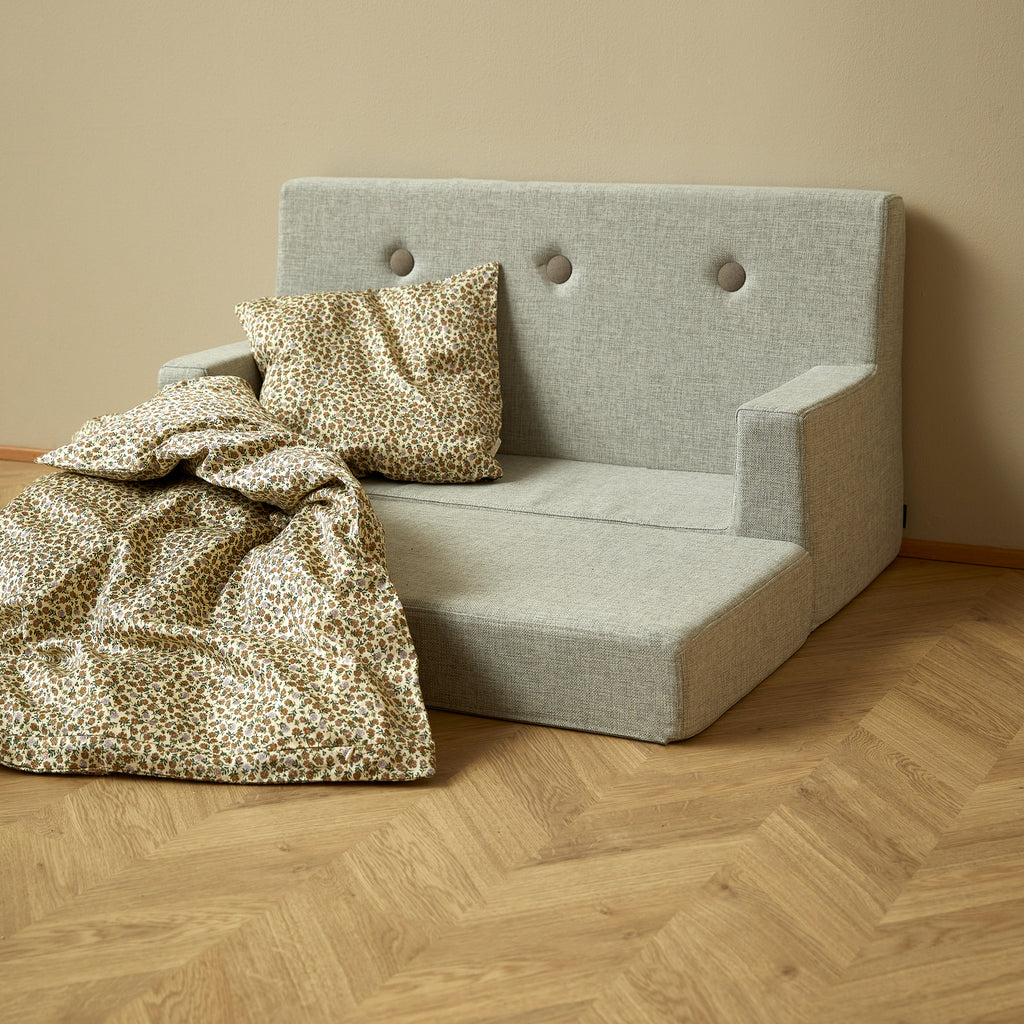 By KlipKlap KK Kids Sofa Beige w. Sand