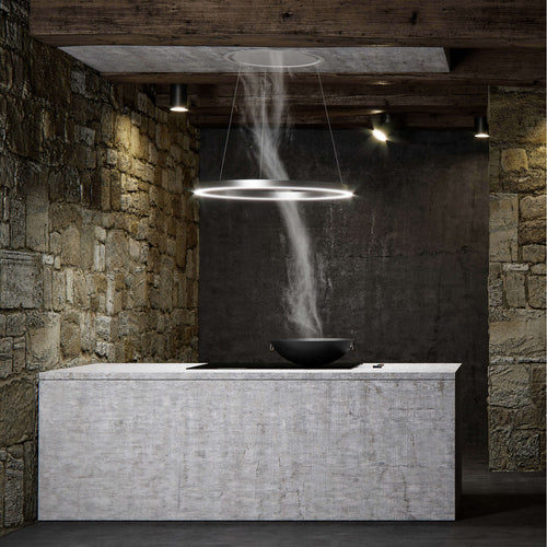 Witt Halo Steel-2 Ceiling hood Stainless Steel