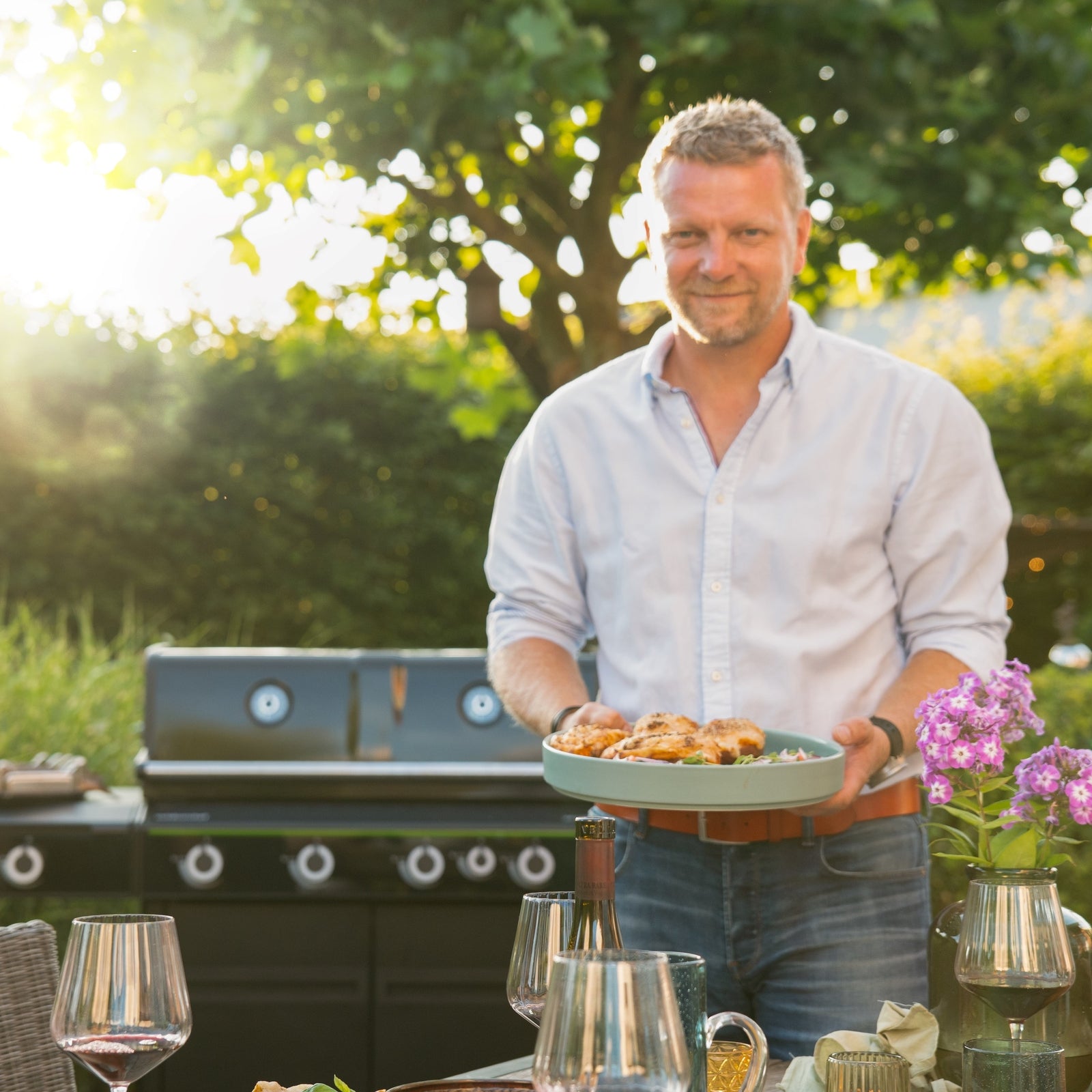 Outdoorchef BBQ STATION HEAT X-445 30MBAR Gas BBQ Black