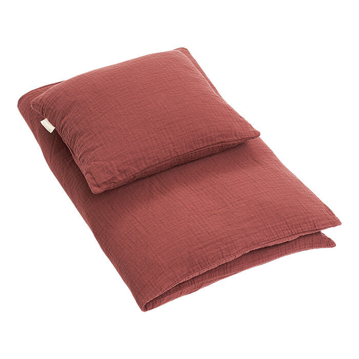 By KlipKlap Bed Linen Baby Burgundy
