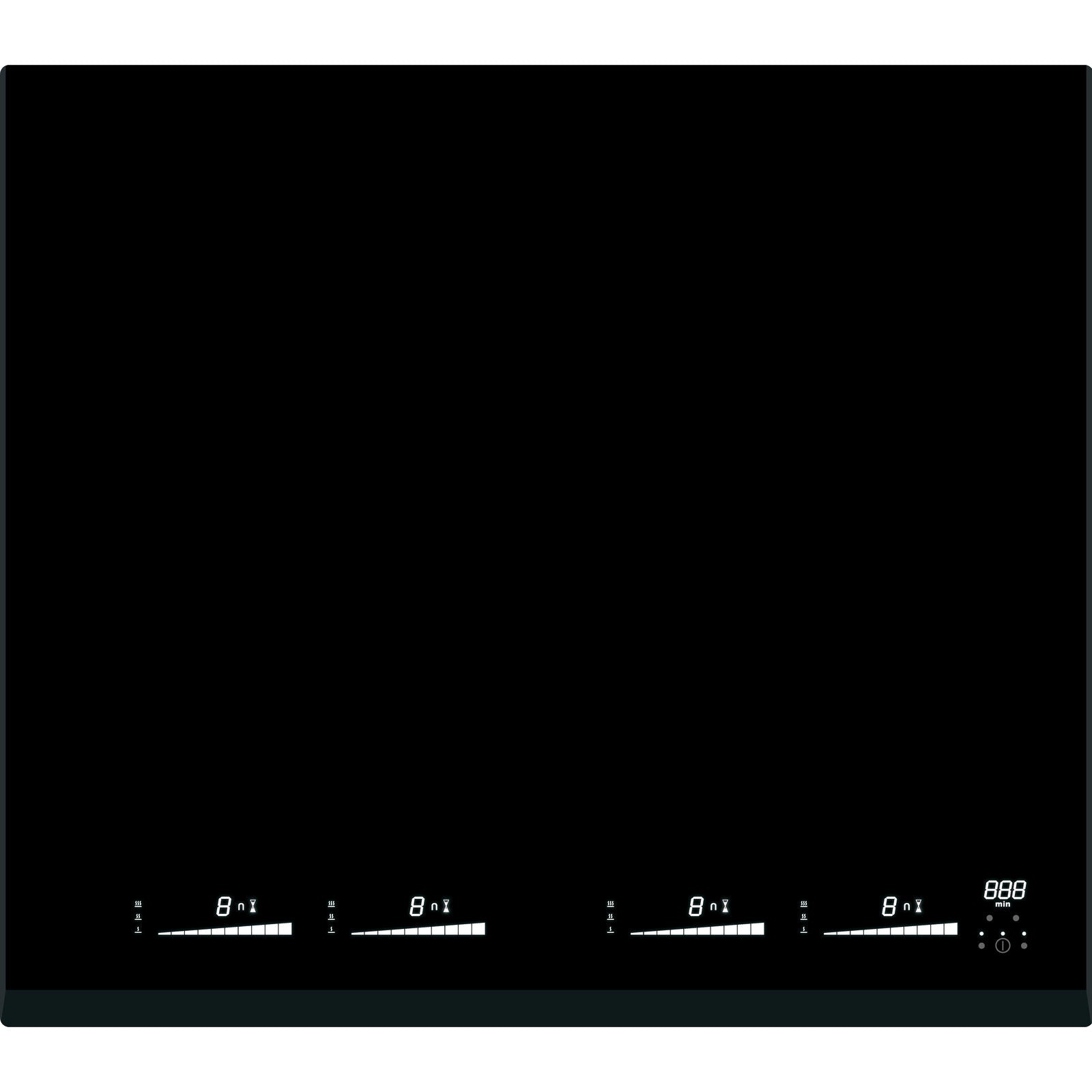 Witt WIF 60 SQW4 Induktionskogeplade Sort