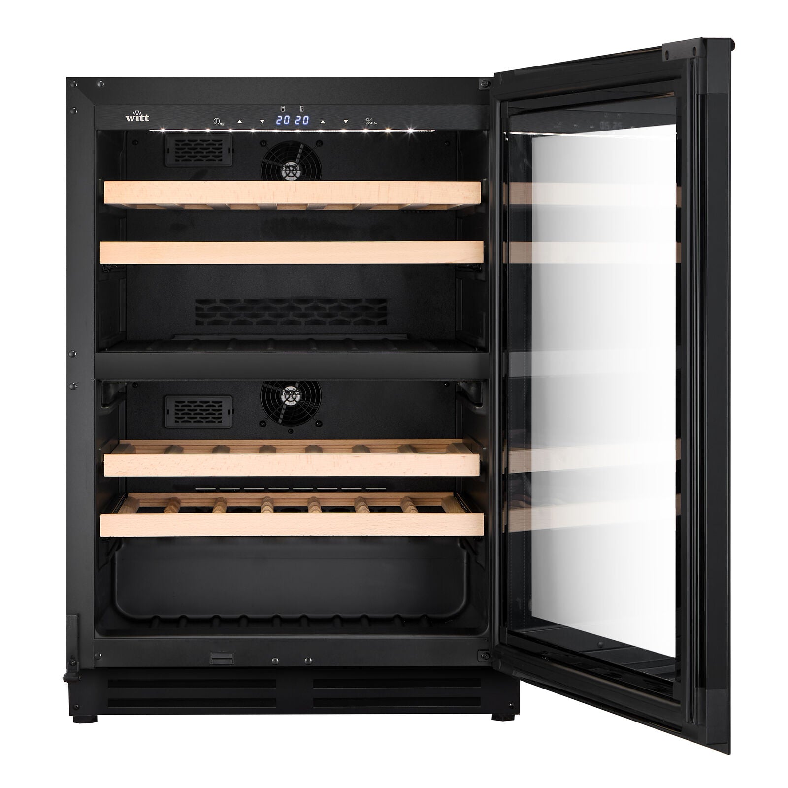 Witt WU6088H-2B46 Tabletop wine cabinet Black