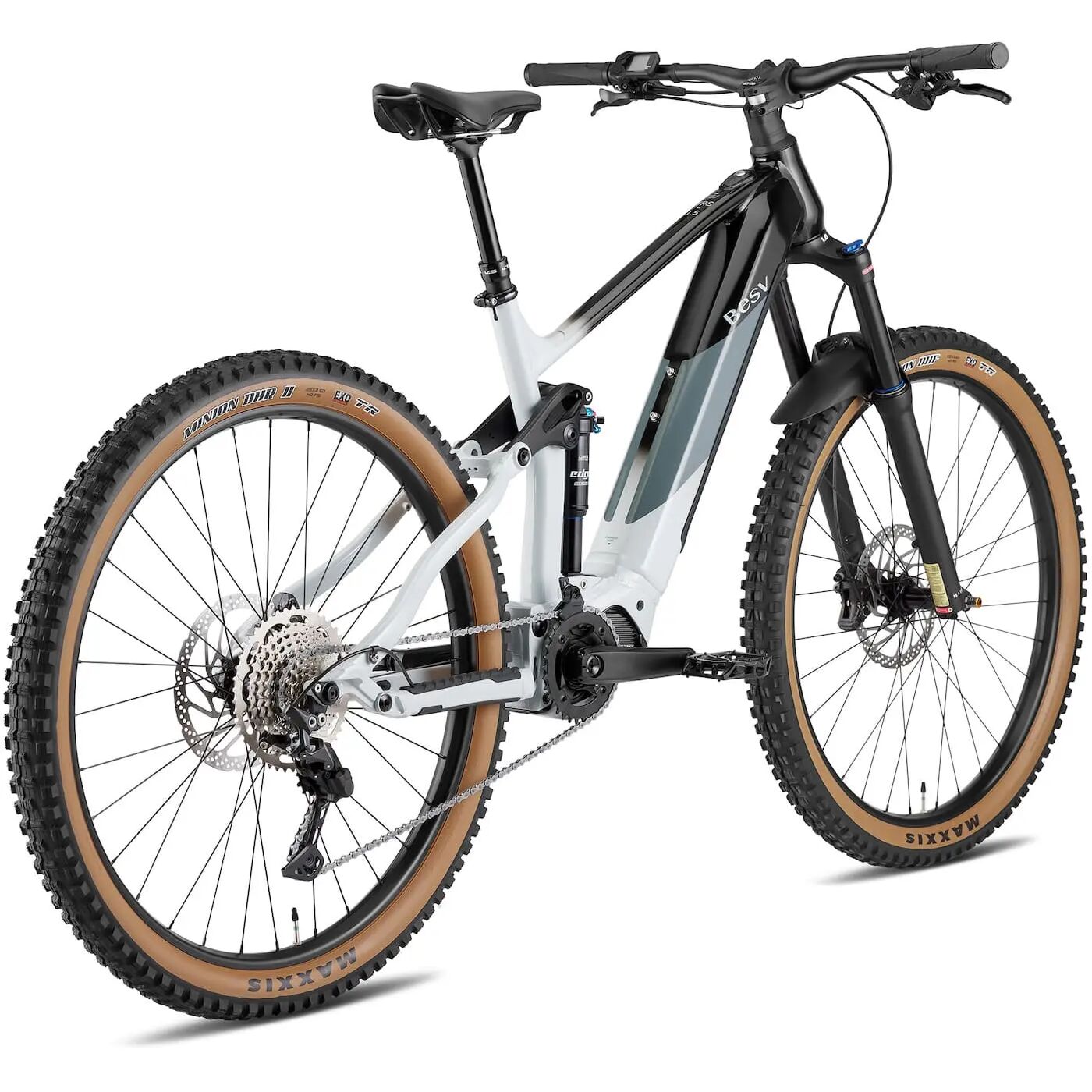 BESV TRS 1.5 MY23 FS-Step Over 460 Medium e-MTB Steel Grey With Night Black