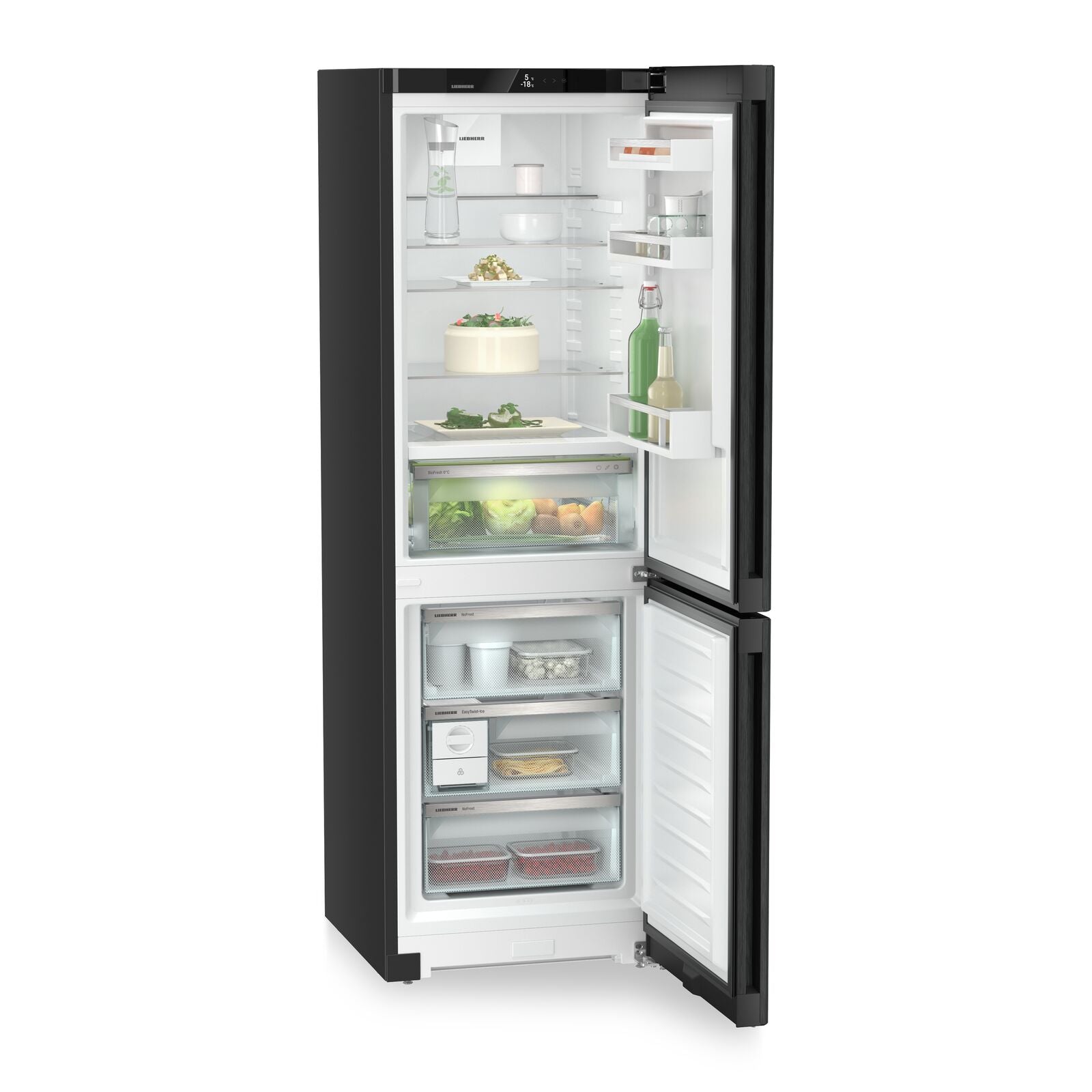Liebherr Plus CBNbda 5223-22 001 Fridge-freezer Black