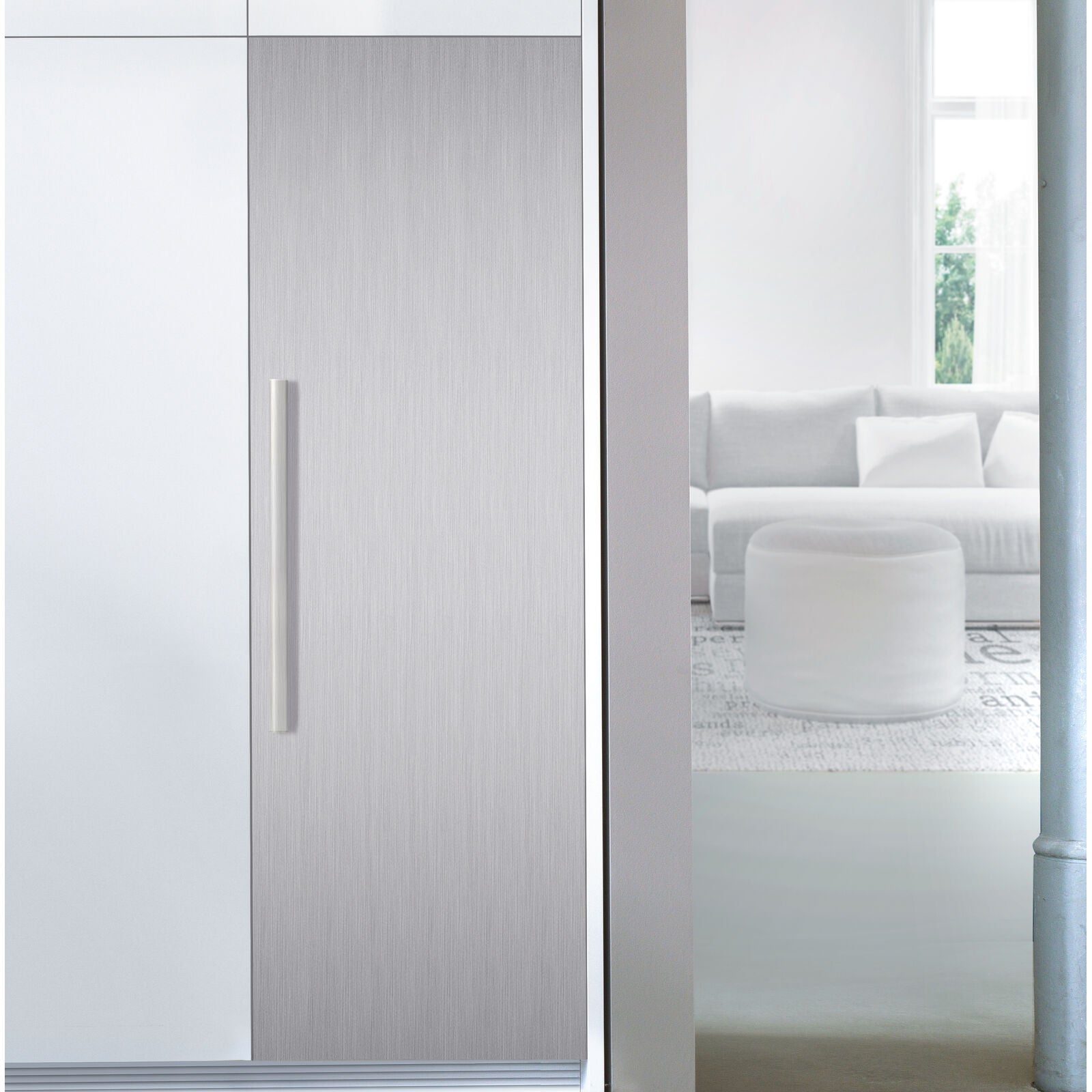 Liebherr Panel 178 cm Rustfrit Stål