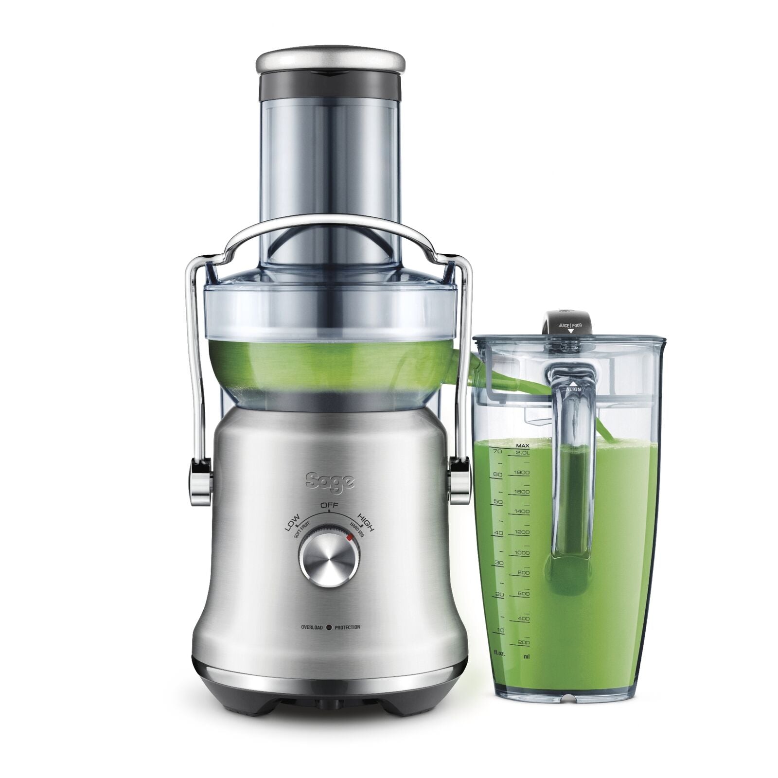 Sage SJE 530 BSS Nutri Plus Juicer Børstet stål